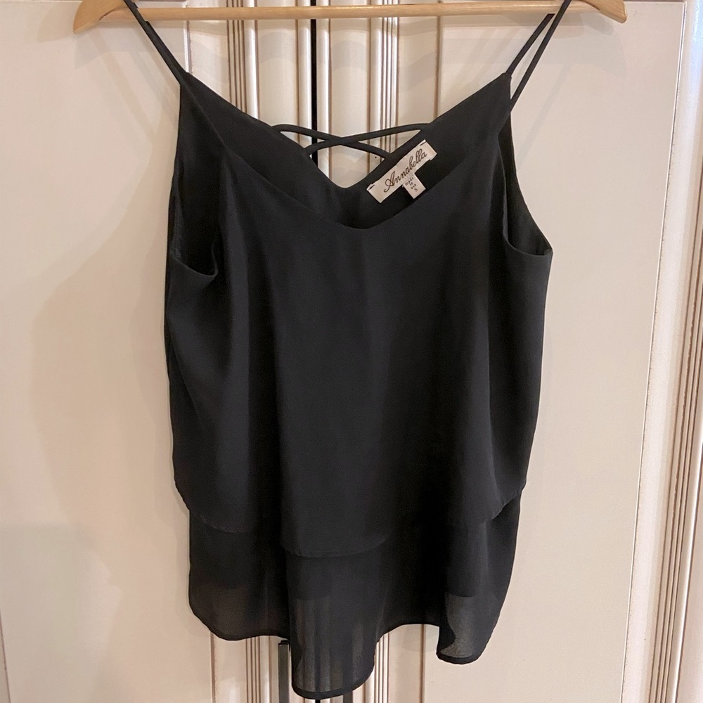 Spaghetti strap tank top